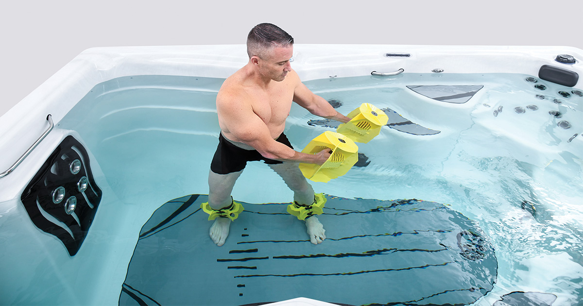Athome water workouts for a stronger core H2X Swim Spas Blog