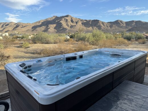 swim spa in the ground