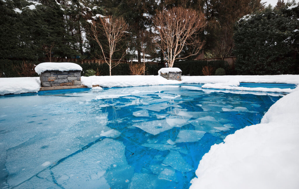 pool in colder climate