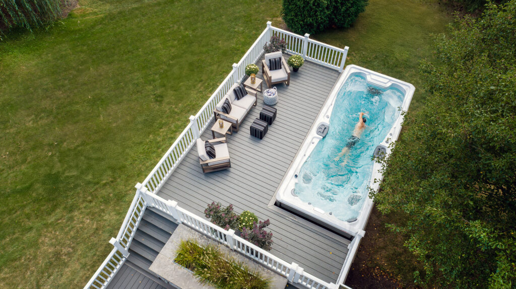 home exercise pool swimming