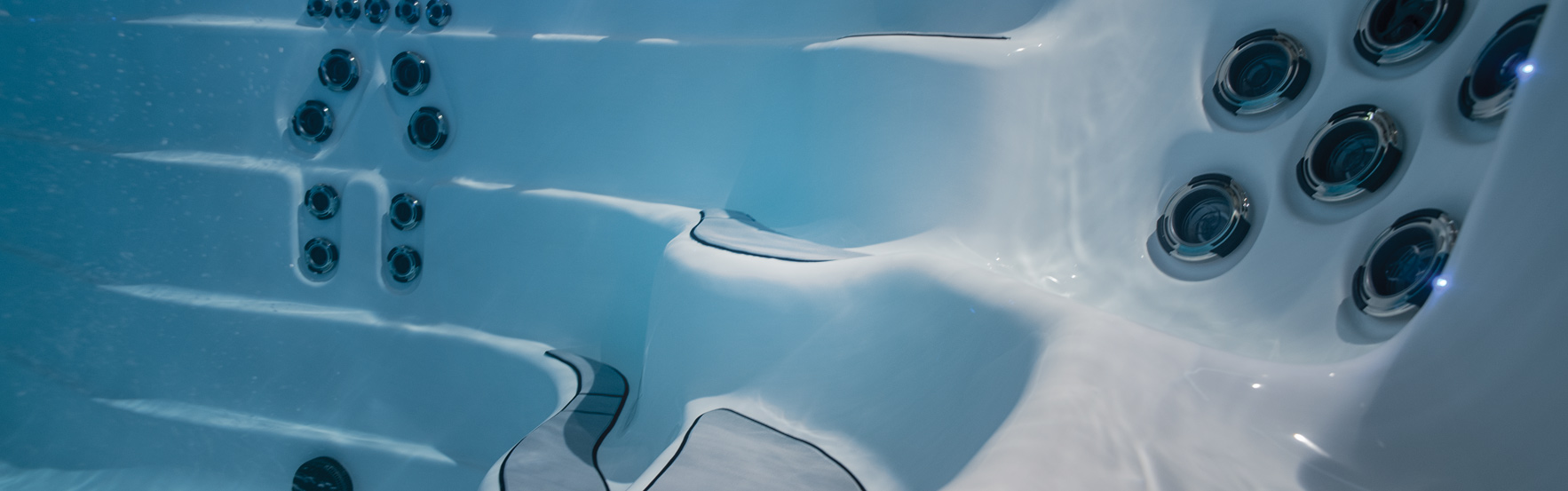 relax in a swim spa with low maintenance