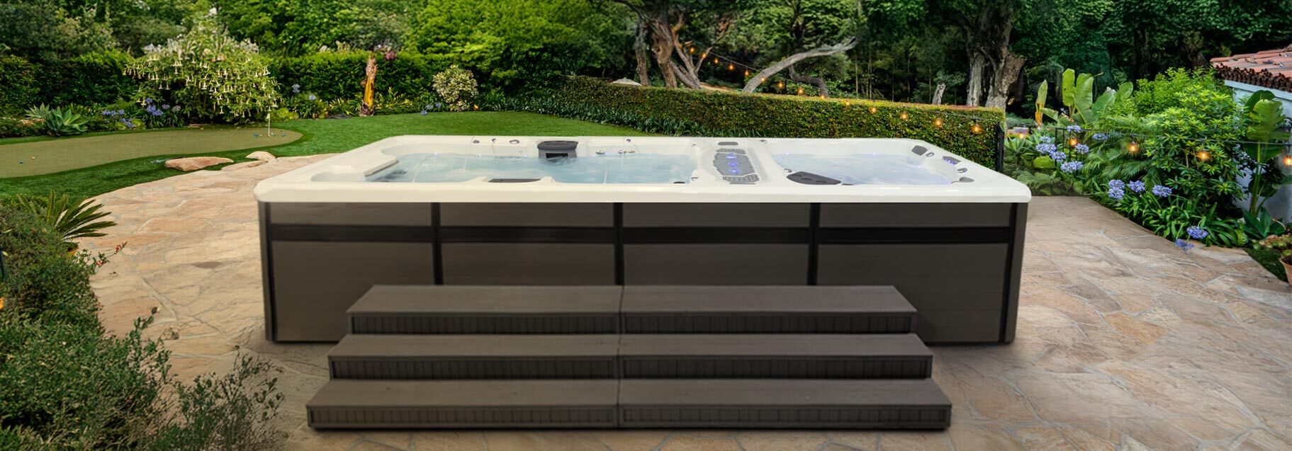 Trainer 21D swim spa