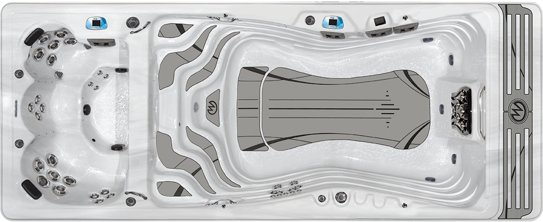 Challenger 19 D Swim Spa Downshot