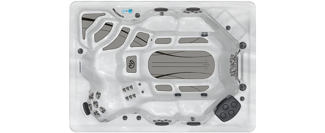 Therapool D Swim Spa Downshot