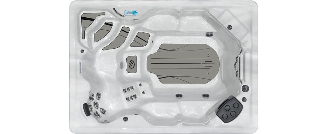 Therapool SE Swim Spa Downshot