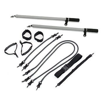 The H2Xercise kit that comes with each H2X Fitness swim spa purchase.