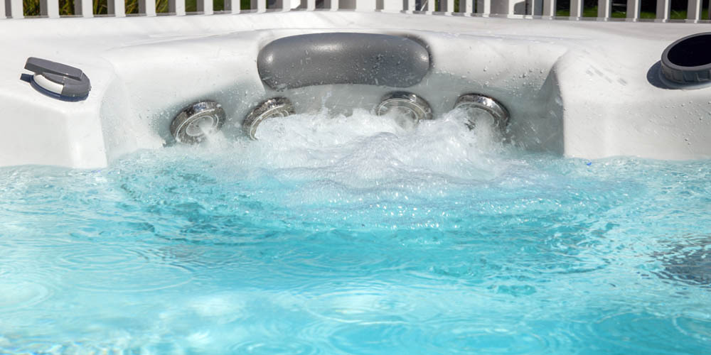 StressRelief Neck and Shoulder seat on a Challenger Swim Spa.