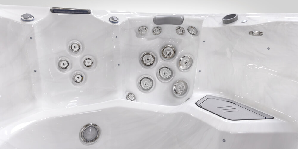 Jets on a swim spa.