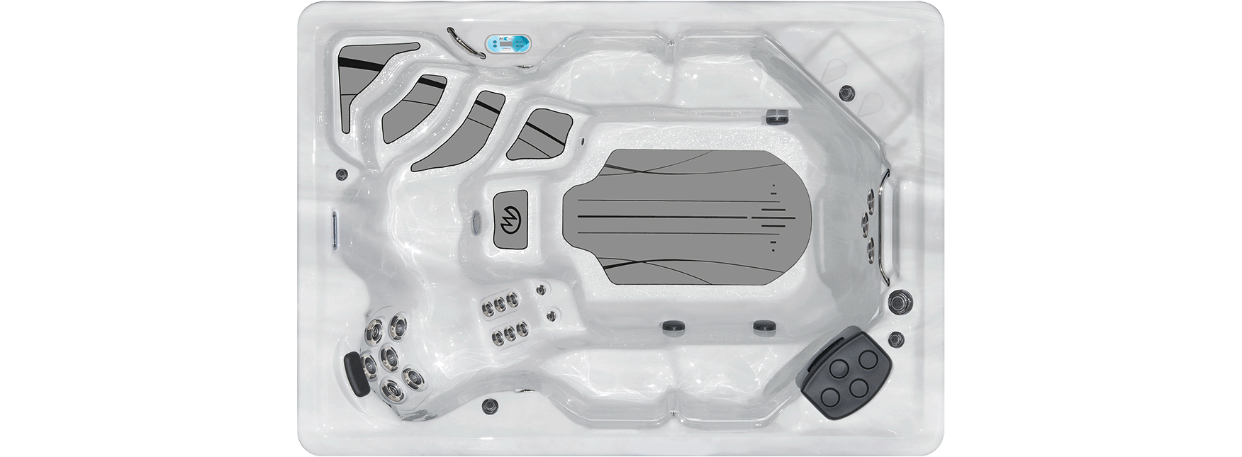 Therapool SE Swim Spa Downshot